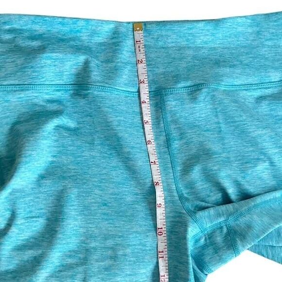 ID Ideology Leggings Women's L Blue Space Dye Pull-On Crop Athleisure Loungewear - Picture 7 of 9